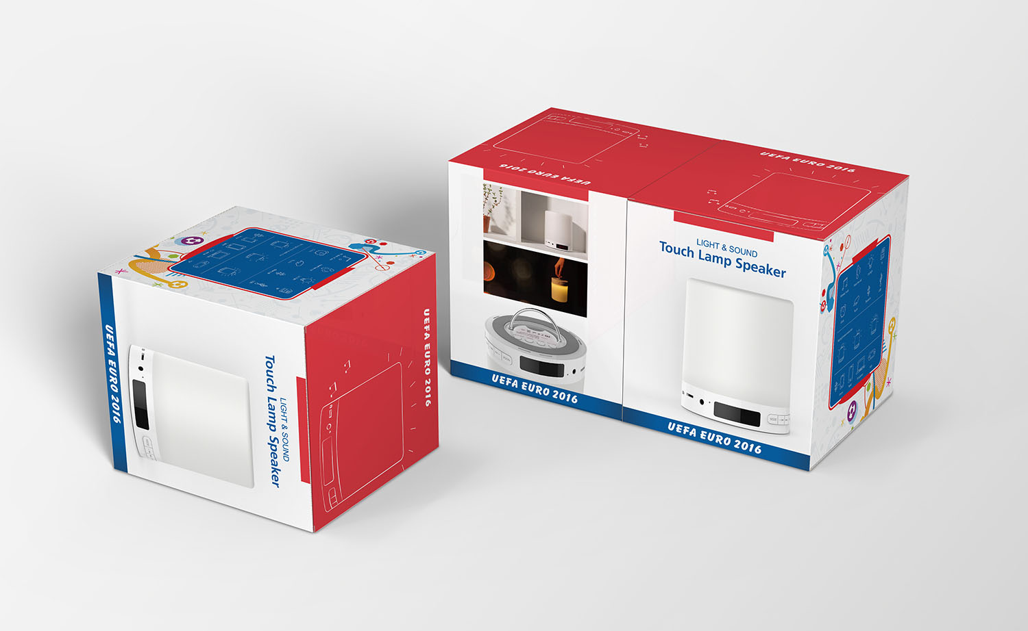 Touch Lamp Speaker Packing Box